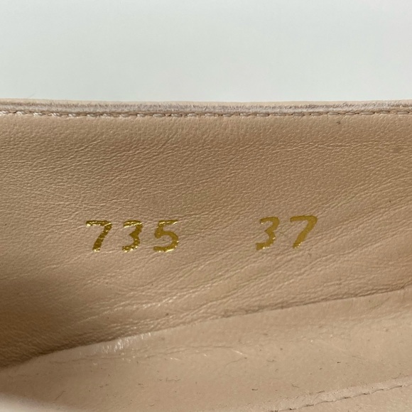 Chanel Ballet Criss Cross Leather Flats - Picture 8 of 11